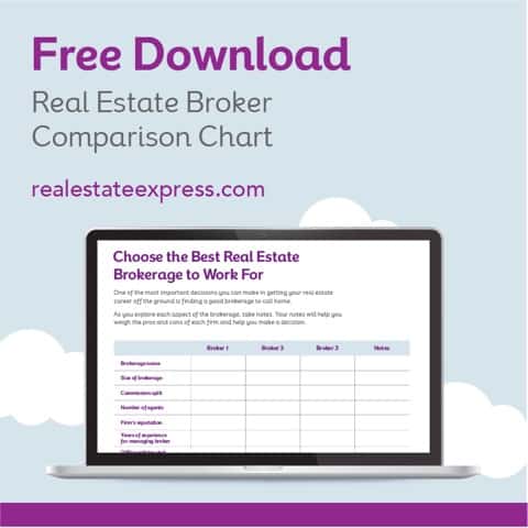 Free Download: Real Estate Broker Comparison Chart