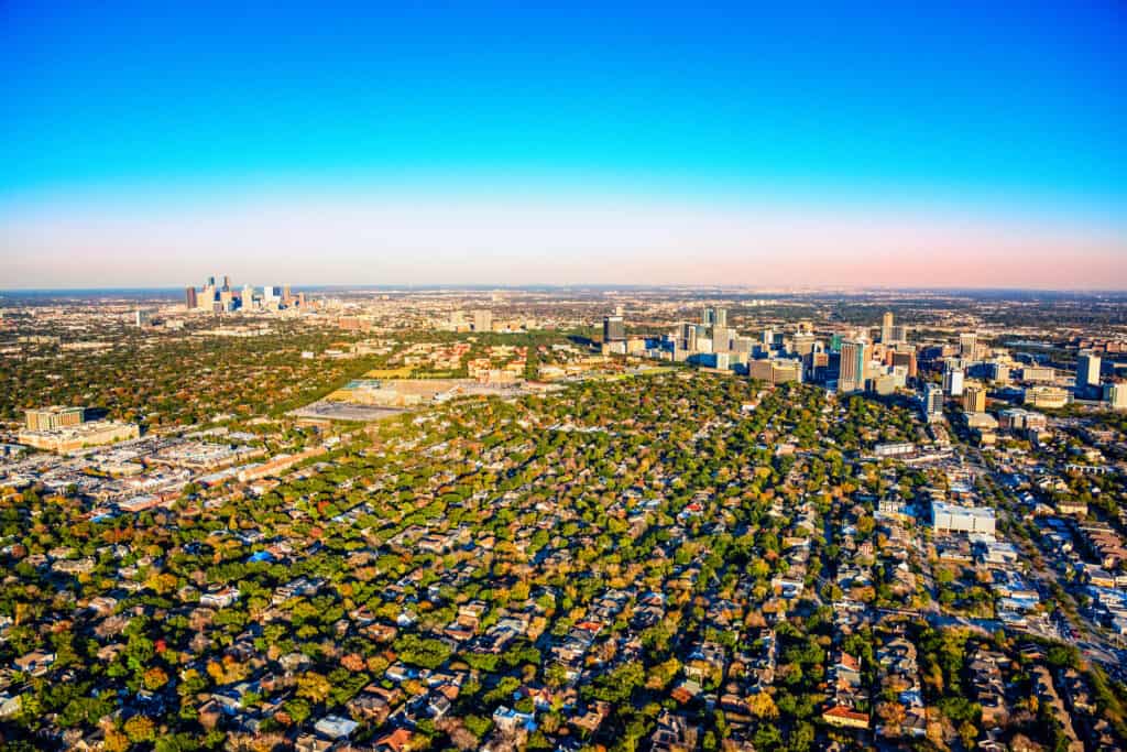 Houston suburbs