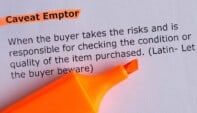 What is Caveat Emptor in Real Estate? 