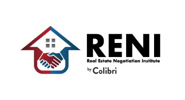 Logo displaying RENI, Real Estate Negotiation Institute, by Colibri, featuring a modern and professional design.